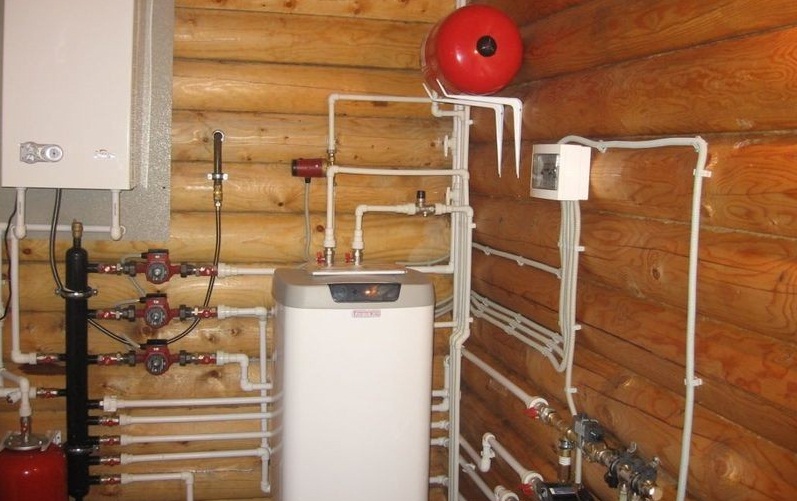 Газовое отопление в деревянном доме