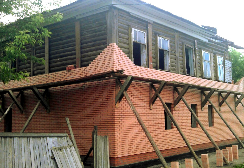 Обшивка деревянного дома