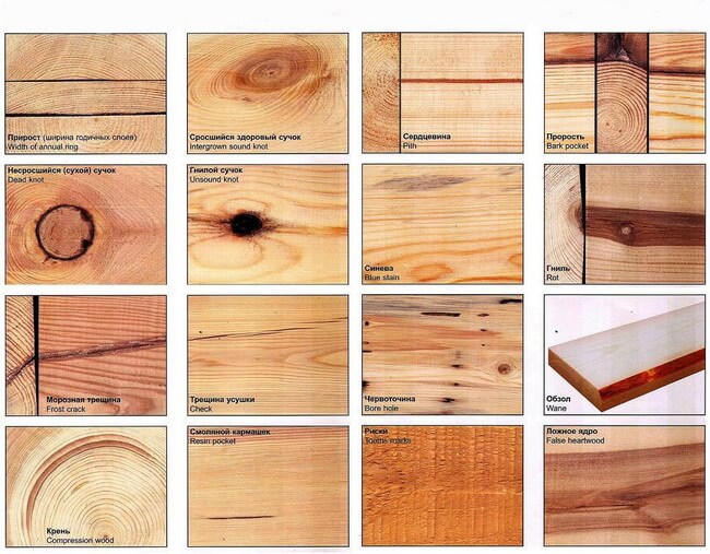 пороки древесины